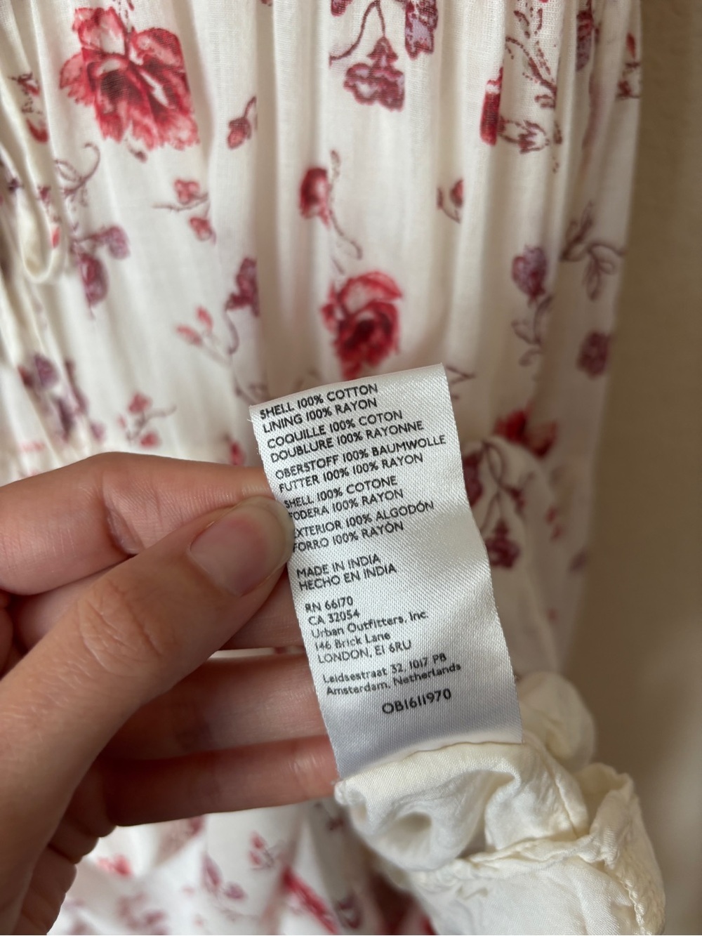 Free People Boho Cottagecore Prairie Floral Lysette Maxi Dress - Picture 13 of 15